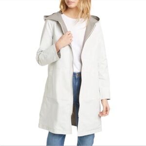 Eileen Fisher reversible hooded jacket